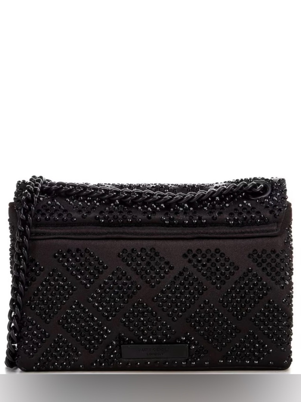 Kurt Geiger London Mini Kensington Monochromatic Rhinestone Crossbody Bag - Picture 3 of 7